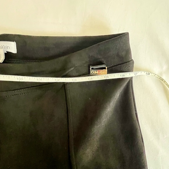 Calvin Klein Faux Suede Leggings - Picture 6 of 10